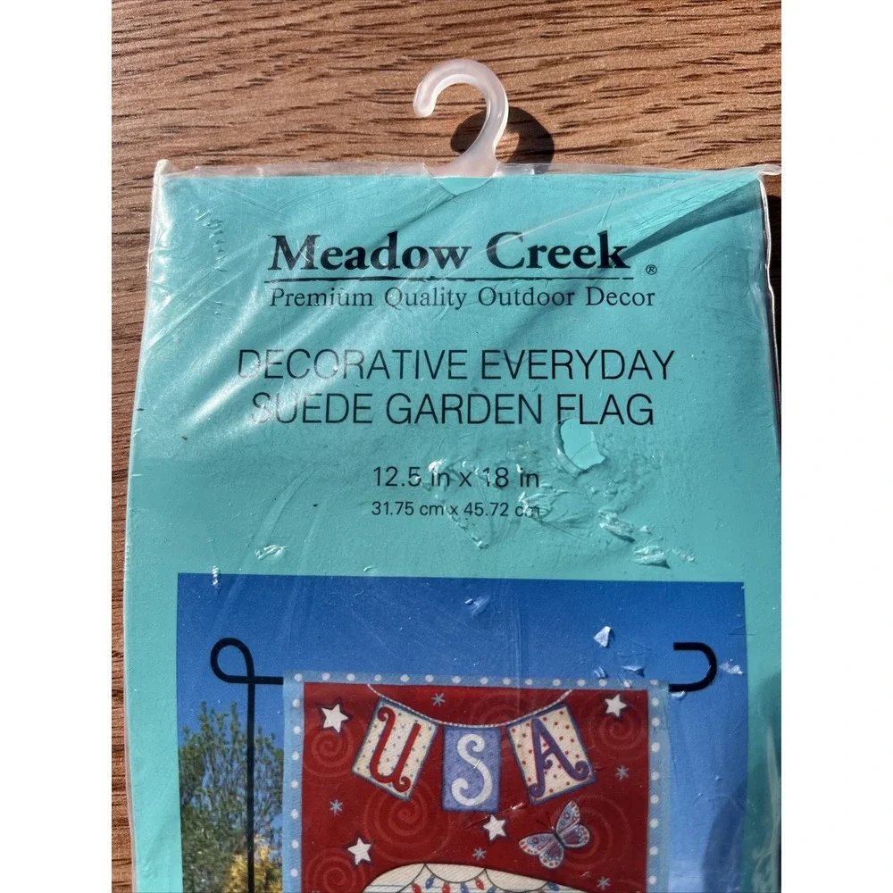 Meadow Creek Garden Flag RV Camper USA Welcome 12.5